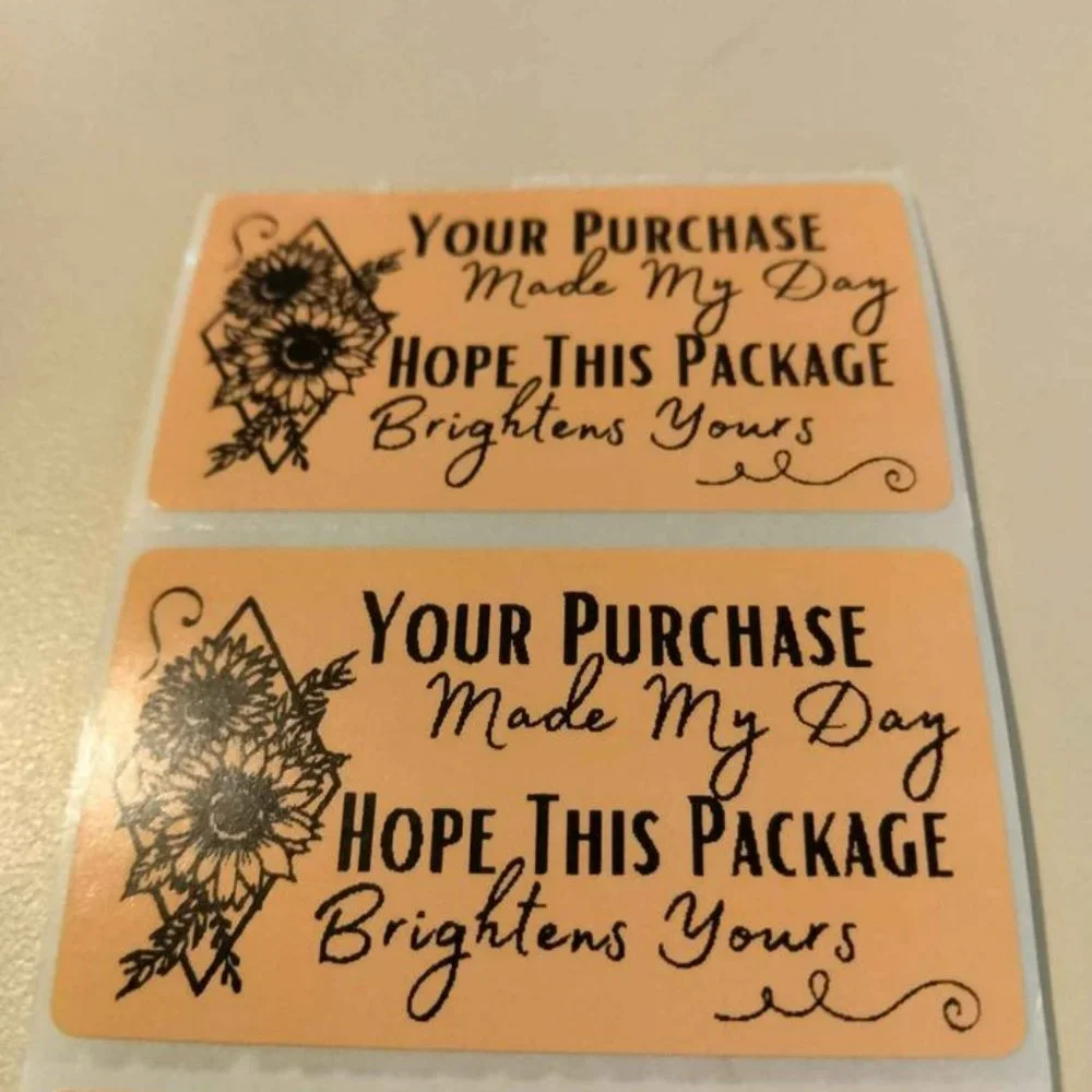 💙100 Made My Day- Shipping Labels Thermal Packaging Stickers 2.25